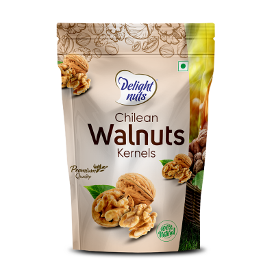 Delight nuts: Chilean Walnuts Kernels - 200gm