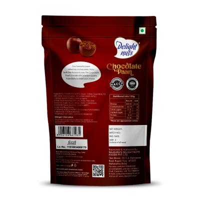 Delight nuts: Chocolate Paan - 200gm