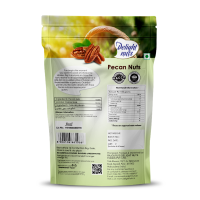 Delight nuts: Pecan Nuts - 150gm
