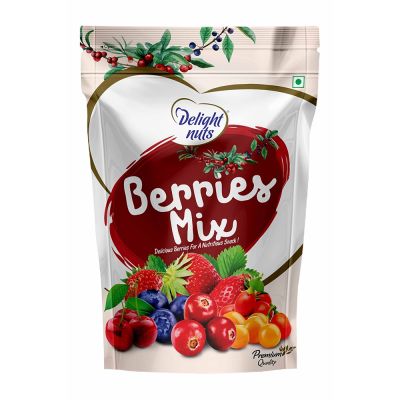 Delight nuts: Berries Mix - Delicious Berries For A Nutritious Snack - 200gm