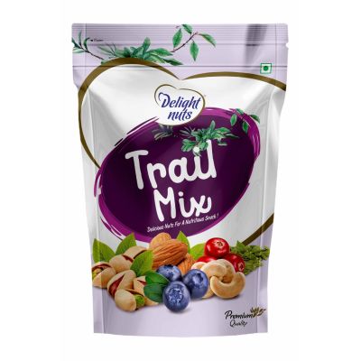 Delight nuts: Trail Mix- Delicious Nuts for A Nutritious Snack - 200gm