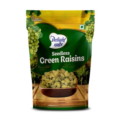 Delight nuts: Afghani Seedless Black Raisins- Premium Quality - 200gm