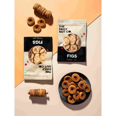 The Daily Nut Co.: Premium Figs/Anjeer - Pack of 2 - 250gm each