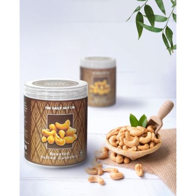 The Daily Nut Co.: Roasted Cashew - Pack of 2 - 250gm each