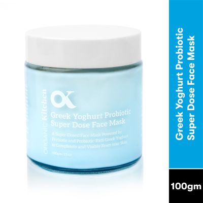 Organic Kitchen: Greek Yoghurt Probiotic Super Dose Face Mask - 100gm