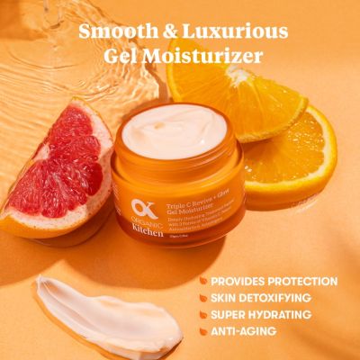 Organic Kitchen: Triple C Revive + Glow Gel Moisturizer - 50gm