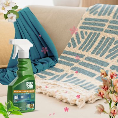 PureCult: Multi-use Fabric Refresher Fresh Green Tea 500ml - Pack of 2