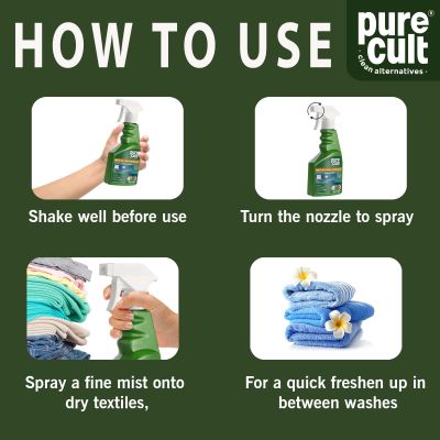 PureCult: Multi-use Fabric Refresher Fresh Green Tea 500ml - Pack of 2