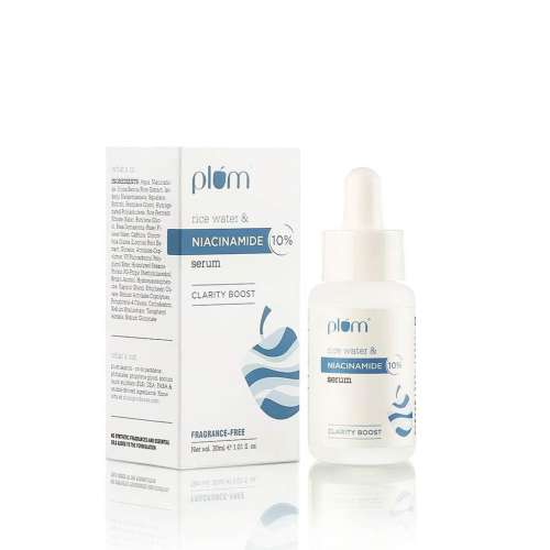 Plum: 10% Niacinamide Face Serum with Rice Water - 30ml