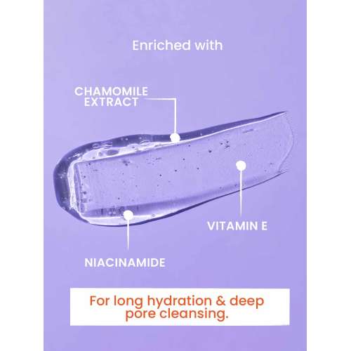 Foxtale: Refreshing Face Wash with Niacinamide & Vitamin E   100ml