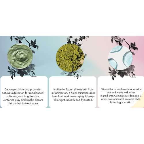 ClayCo.: Tsubaki + Matcha Moisturiser with Vitamin C - 50ml (Normal Skin)