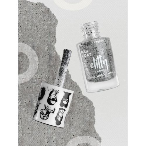 Elitty Beauty: Mad Over Nails - Shimmer Ice Breaker Silver - 6ml