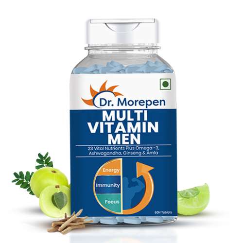 Dr. Morepen: Multivitamins For Men With Omega 3 & Herbs - 60 Tablets