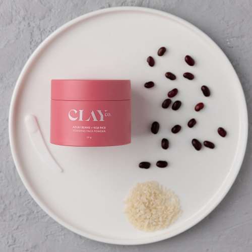 ClayCo.: Azuki beans + Koji Rice Foaming Face Powder - 15gm