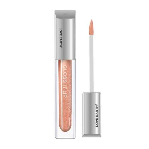 Love Earth: Lip Gloss Gold Glam Golden - 3ml