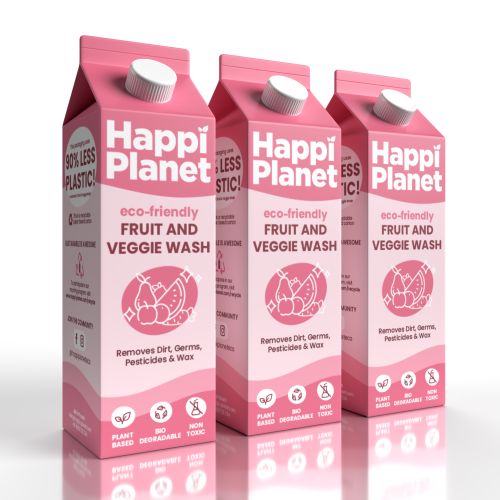 Happi Planet: Fruit & Veggie Wash - 3 Litre