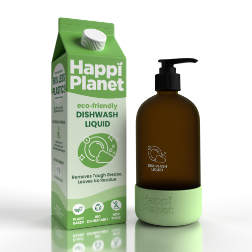 Happi Planet: Dishwash Gel Starter Kit -  1 Litre