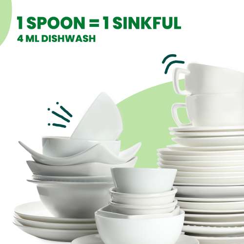 Happi Planet: Dishwash Gel Starter Kit -  1 Litre