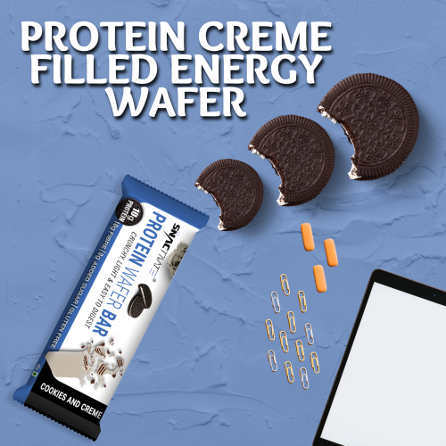 Snactivate: Protein Wafer Bar - Cookies And Creme - Pack of 6