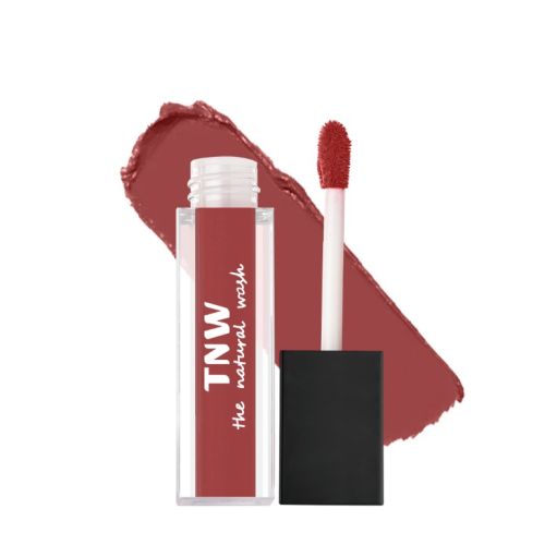 TNW - The Natural Wash: Matte Velvet Longstay Liquid Lipstick Mini With Macadamia Oil And Argan Oil 01 - 1.2ml