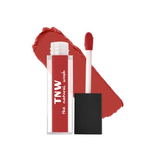 TNW - The Natural Wash: Matte Velvet Longstay Liquid Lipstick Mini With Macadamia Oil And Argan Oil 02 - 1.2ml