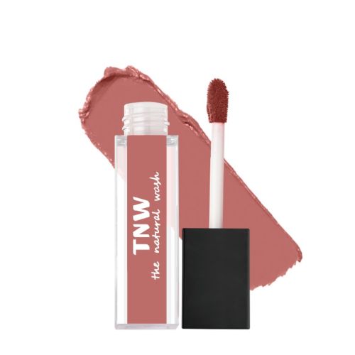TNW - The Natural Wash: Matte Velvet Longstay Liquid Lipstick Mini With Macadamia Oil And Argan Oil 08 - 1.2ml