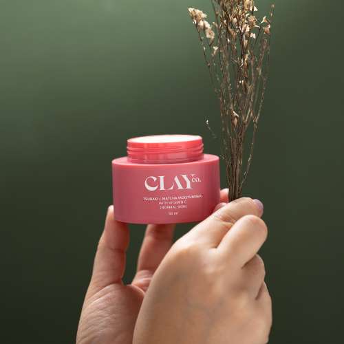 ClayCo.: Tsubaki + Matcha Moisturiser with Vitamin C - 50ml (Normal Skin)