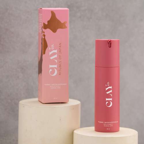 ClayCo.: Tsubaki + Matcha Moisturiser with Vitamin C - 80ml (Normal Skin)