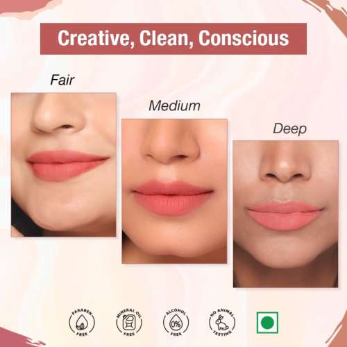 TNW - The Natural Wash: Matte Velvet Longstay Liquid Lipstick Mini With Macadamia Oil And Argan Oil 01 - 1.2ml