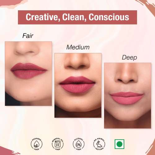 TNW - The Natural Wash: Velvet Longstay Liquid Lipstick Mini With Macadamia Oil And Argan Oil 07 - 1.2ml