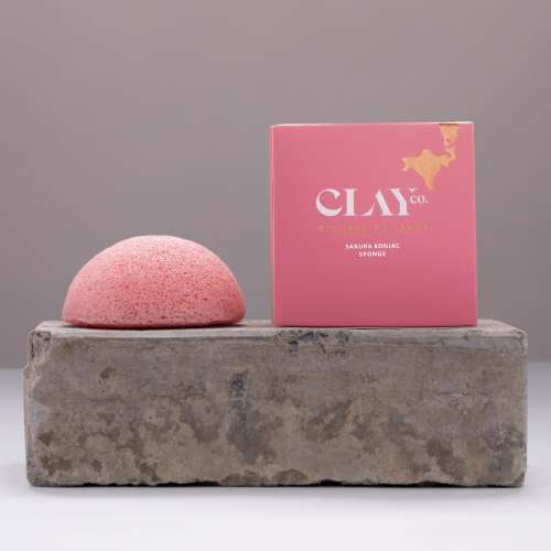 ClayCo.: Sakura Konjac Sponge - 20gm ClayCo.: Sakura Konjac Sponge - 20gm