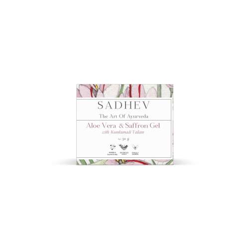 Sadhev: Aloe Vera Gel with Saffron and Kumkumadi Thailam - 50gm