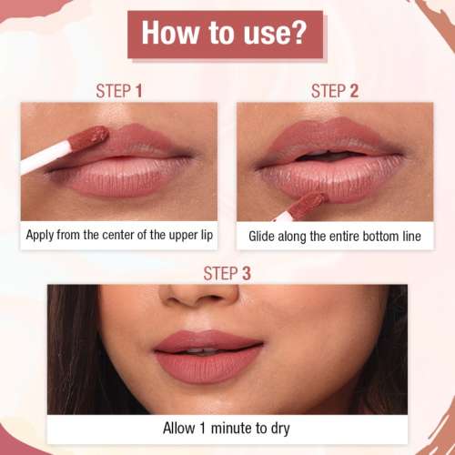 TNW - The Natural Wash: Matte Velvet Longstay Liquid Lipstick Mini- Bold Squad With Macadamia Oil And Argan Oil Pack Of 4 TNW - The Natural Wash: Matte Velvet Longstay Liquid Lipstick Mini- Bold Squad With Macadamia Oil And Argan Oil Pack Of 4