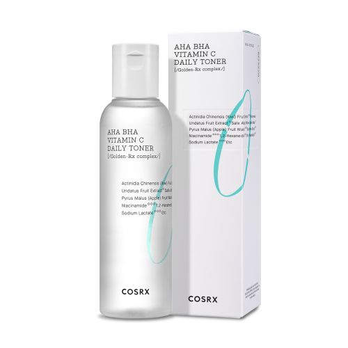 COSRX: Refresh AHA BHA Vitamin C Daily Toner | Hydrating Toner | Korean Skincare | Skin Prep | Vitamin C | Pore Care | Smooth Skin | 150ml