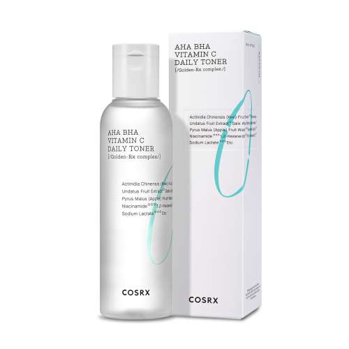 COSRX: Refresh AHA BHA Vitamin C Daily Toner | Hydrating Toner | Korean Skincare | Skin Prep | Vitamin C | Pore Care | Smooth Skin | 150ml