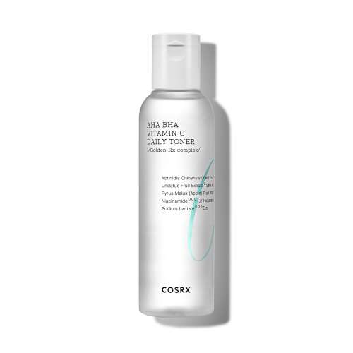 COSRX: Refresh AHA BHA Vitamin C Daily Toner | Hydrating Toner | Korean Skincare | Skin Prep | Vitamin C | Pore Care | Smooth Skin | 150ml