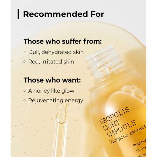 COSRX: Full Fit Propolis Light Face Ampoule | Serum | Targeted Care | Radiant Skin | 30ml