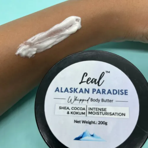 Leal Cosmetics: Alaskan Paradise Shea Cocoa Kokum Whipped Body Butter - 200gm Leal Cosmetics: Alaskan Paradise Shea Cocoa Kokum Whipped Body Butter - 200gm