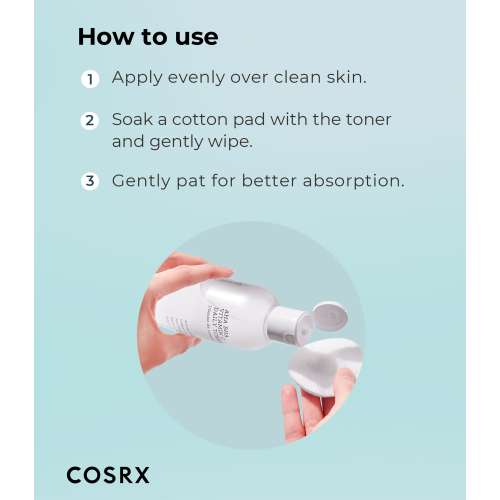 COSRX: Refresh AHA BHA Vitamin C Daily Toner | Hydrating Toner | Korean Skincare | Skin Prep | Vitamin C | Pore Care | Smooth Skin | 150ml