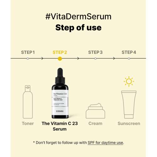 COSRX: The Vitamin C 23 Serum | Targeted Care | Radiant Skin | Vitamin C | For Brightening and Glowing | 20ml