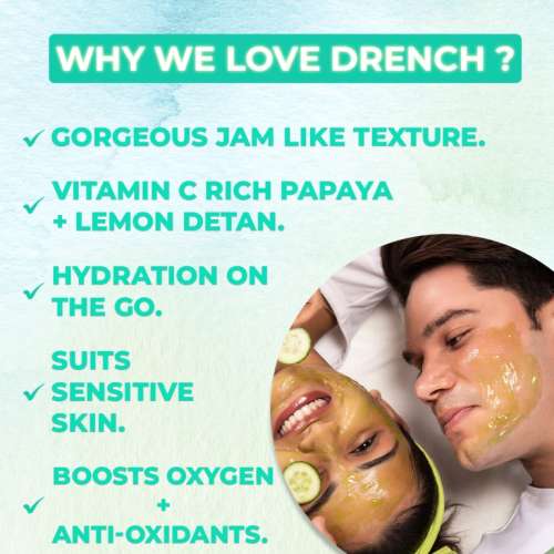 LIGHT UP: Drench Hydrating Jelly Mask - 100ml LIGHT UP: Drench Hydrating Jelly Mask - 100ml