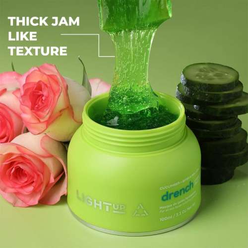 LIGHT UP: Drench Hydrating Jelly Mask - 100ml LIGHT UP: Drench Hydrating Jelly Mask - 100ml