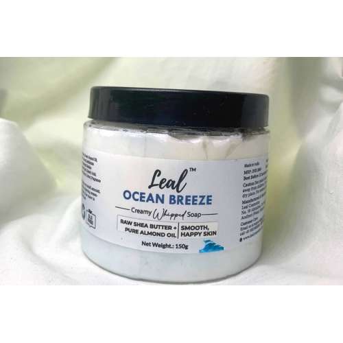 Leal Cosmetics: Ocean Breeze Whipped Soap - 150gm Leal Cosmetics: Ocean Breeze Whipped Soap - 150gm