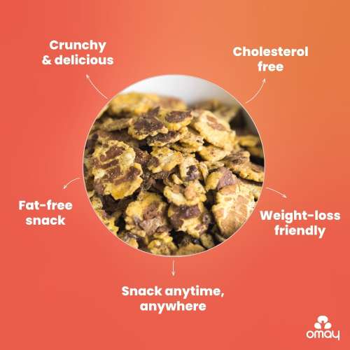 Omay Foods: Beaten Chana - Pack of 2 - 125gm Each