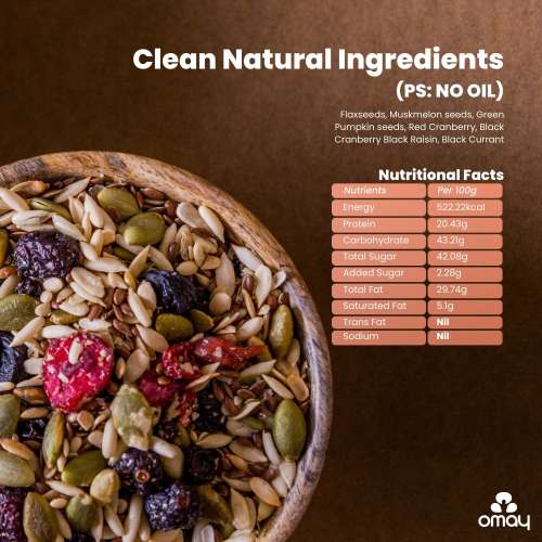 Omay Foods: Berries Mix Pouch - 400gm