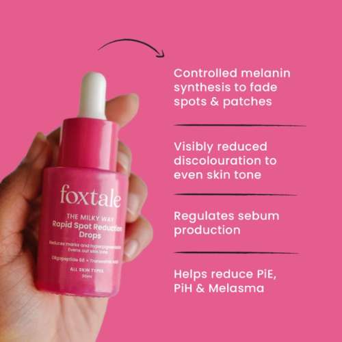 Foxtale: Rapid Spot Reduction Drops With 3% Tranexamic Acid & Niacinamide   30ml