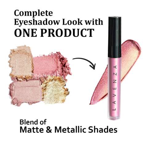 Lavenza: Liquid Eyeshadow - Pink Blush