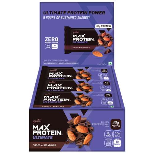 RiteBite Max Protein: Ultimate Choco Almond [Pack of 12] - 1200gm