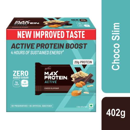 RiteBite Max Protein: Active Choco Slim [Pack of 6] - 402gm