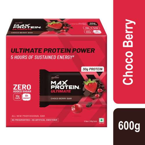 RiteBite Max Protein: Ultimate Choco Berry [Pack of 6] - 600gm